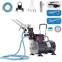 VIVOHOME Airbrush Kit with Compressor and Guns