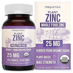 Organic Zinc 25 mg Whole Food Supplement