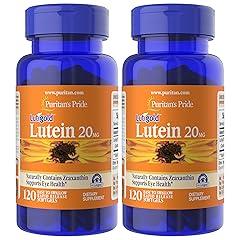 Puritan's Pride Lutein & Zeaxanthin Softgels