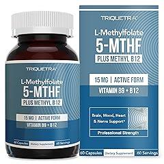 L-Methyl Folate 15mg with Methyl B12