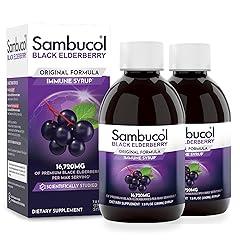 Sambucol Black Elderberry Syrup, Immune Support, 7.8 Fl Oz, 2-Pack