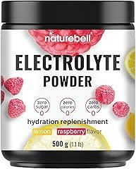 NatureBell Keto Electrolytes Powder Raspberry Lemonade