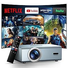 OWNKNEW Smart Projector with Netflix and Dolby Audio