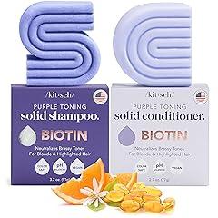 Kitsch Purple Shampoo & Conditioner Bar Set