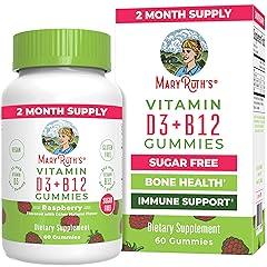 MaryRuth Organics Vitamin D3 + B12 Gummies