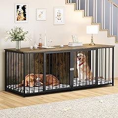 YITAHOME Double Dog Crate Furniture