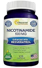 aSquared Nutrition Nicotinamide with Resveratrol Supplement