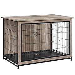 Feandrea Dog Crate Furniture, Greige, UPFC004G01