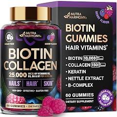 Biotin & Collagen Gummies for Hair, Skin, Nails