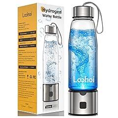 LOOHOI Hydrogen Water Bottle 16OZ Generator
