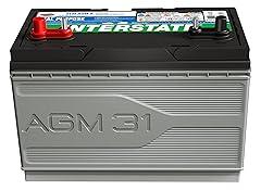 Interstate Batteries 12V 100Ah AGM Battery