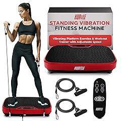 Hurtle Vibration Platform Machine with Resistance Bands
