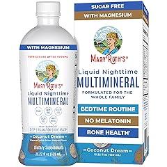 MaryRuth Organics Extra Strength Nighttime Multimineral Sleep Supplement