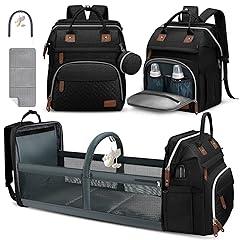Derjunstar Large Capacity Diaper Bag Backpack