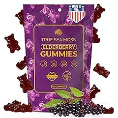 TrueSeaMoss Elderberry Gummies Immune Support