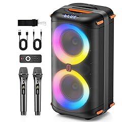 Jokmic Bluetooth Karaoke Machine with Disco Lights