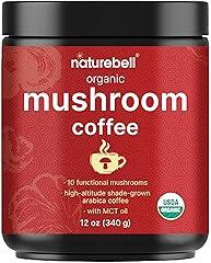 NatureBell Organic Mushroom Coffee with MCT Oil