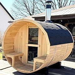 AURGOD Hemlock Sauna with Porch