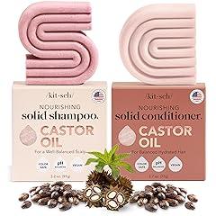 Kitsch Castor Oil Shampoo and Conditioner Set