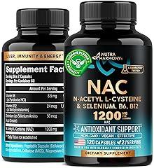 NAC Supplement with Selenium, B6, B12 - 2 Month Supply
