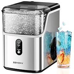 EUHOMY Nugget Ice Maker, 35lbs/24H, Self-Cleaning