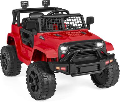 red jeep