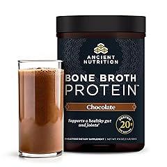 Ancient Nutrition Bone Broth Protein Powder, Chocolate