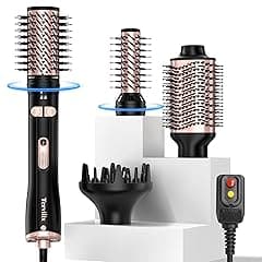 Terviiix 4-in-1 Rotating Blow Dryer Brush Kit