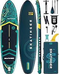 Skatinger Super Wide Inflatable Stand Up Paddle Board 11'6×35"