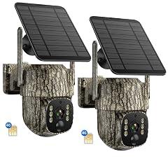 Voopeak 4G LTE Cellular Trail Camera Duo
