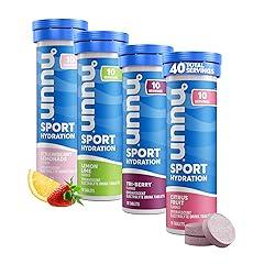 Nuun Sport Electrolyte Tablets, Mixed Flavors 4 Pack