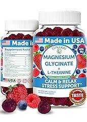 Lunakai Magnesium Glycinate Gummies with L-Theanine