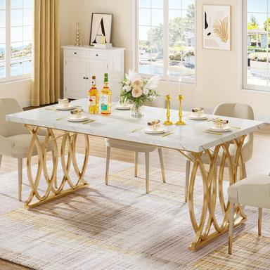 glass dinner table