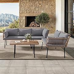 YITAHOME Wicker Patio Furniture Set