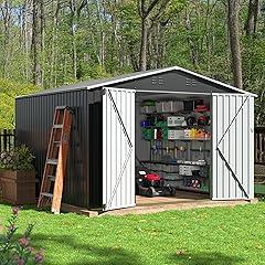 AirWire Outdoor Metal Storage Shed