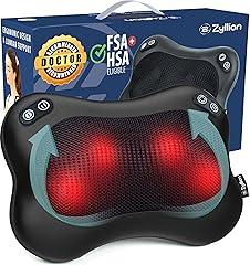 Zyllion Cordless 3D Shiatsu Massager ZMA-34RB