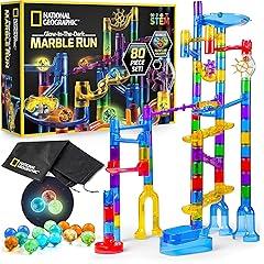 NATIONAL GEOGRAPHIC Glowing Marble Run STEM Toy