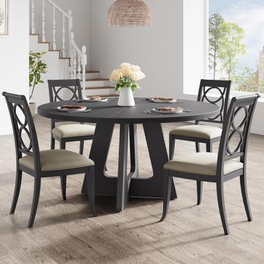 round kitchen table and chairs