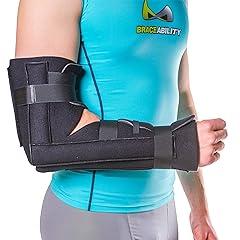 BraceAbility Elbow Immobilizer Splint S/M