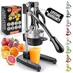Zulay Kitchen Cast-Iron Citrus Juicer