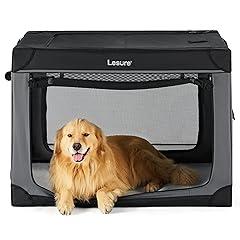 Lesure Soft Collapsible Dog Crate 42 Inch