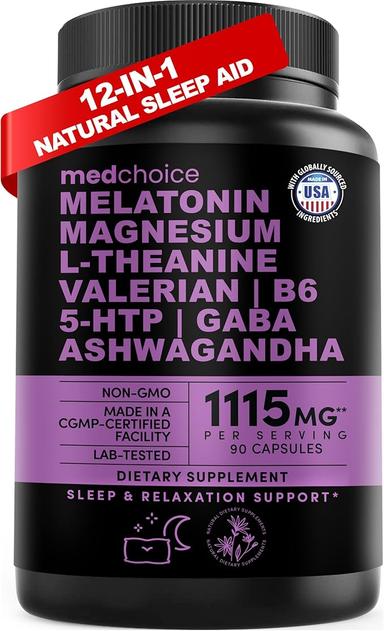 MEDCHOICE 12-in-1 Melatonin Sleep Aid