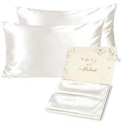 Yanibest Satin Pillowcase King Set
