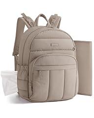 BAGSMART Puffy Multi-Pocket Diaper Backpack