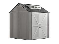 Rubbermaid Resin Outdoor Storage Shed 7x7 Ft