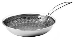 Black Cube 8-Inch Nonstick Stainless Steel Frying Pan