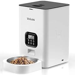 Voluas Timed Automatic Pet Feeder with Voice Recorder
