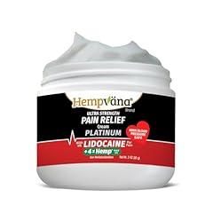 Hempvana Platinum Lidocaine Relief Cream