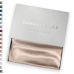 Sundaysilks Premium Silk Pillowcase
