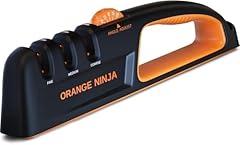 Orange Ninja Knife Sharpener by Sharp Pebble